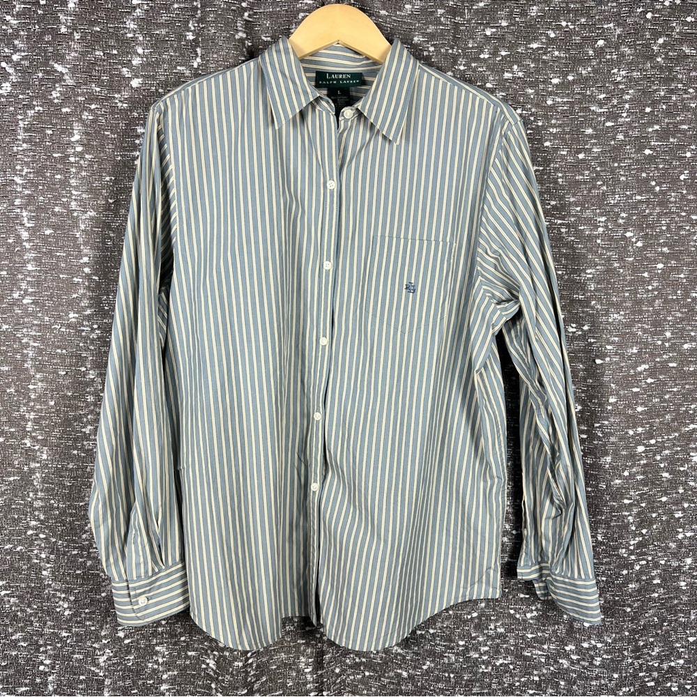 Lauren Ralph Lauren Work Business Casual Top Shirt‎